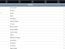 Tablet Screenshot of e-modelisme.com
